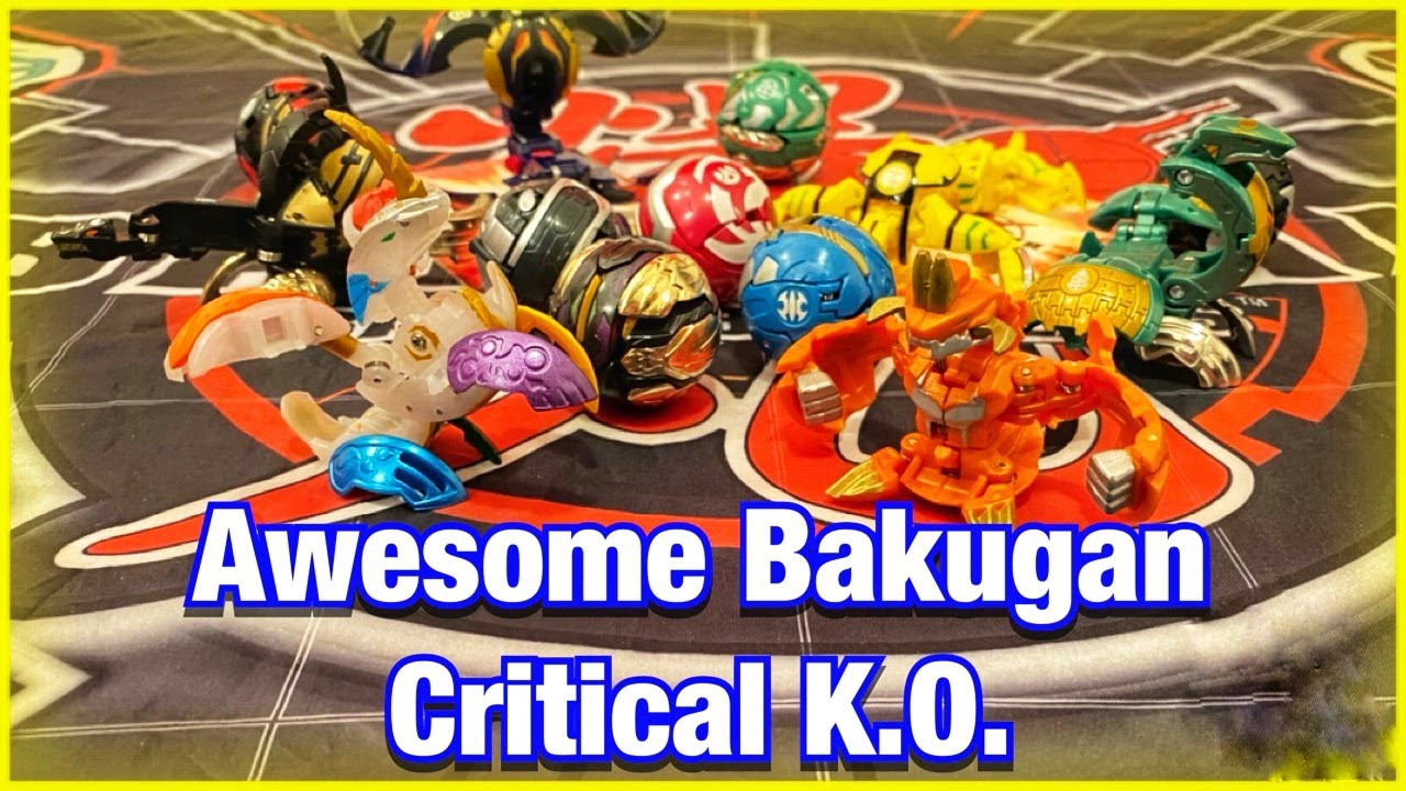 AWESOME BAKUGAN BAKUTECH CRITICAL K.O. MONTAGE!
