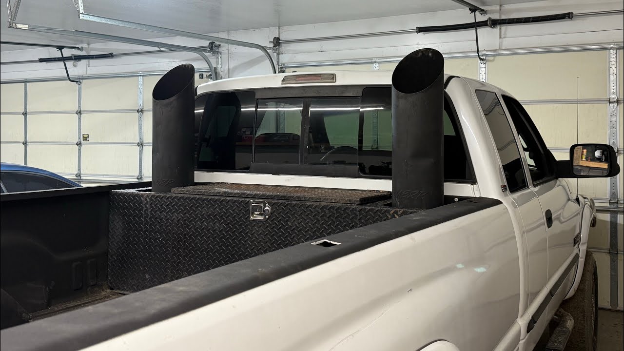 8 Inch Stacks Install on 2001 Ram