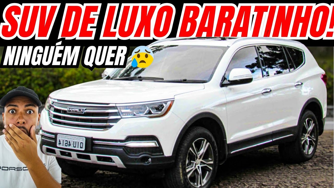 SUV DE LUXO 7 LUGARES A PREÇO DE KWID POPULAR! HUMILHA SW4? X80 BARATINHO MAS NINGUÉM QUER
