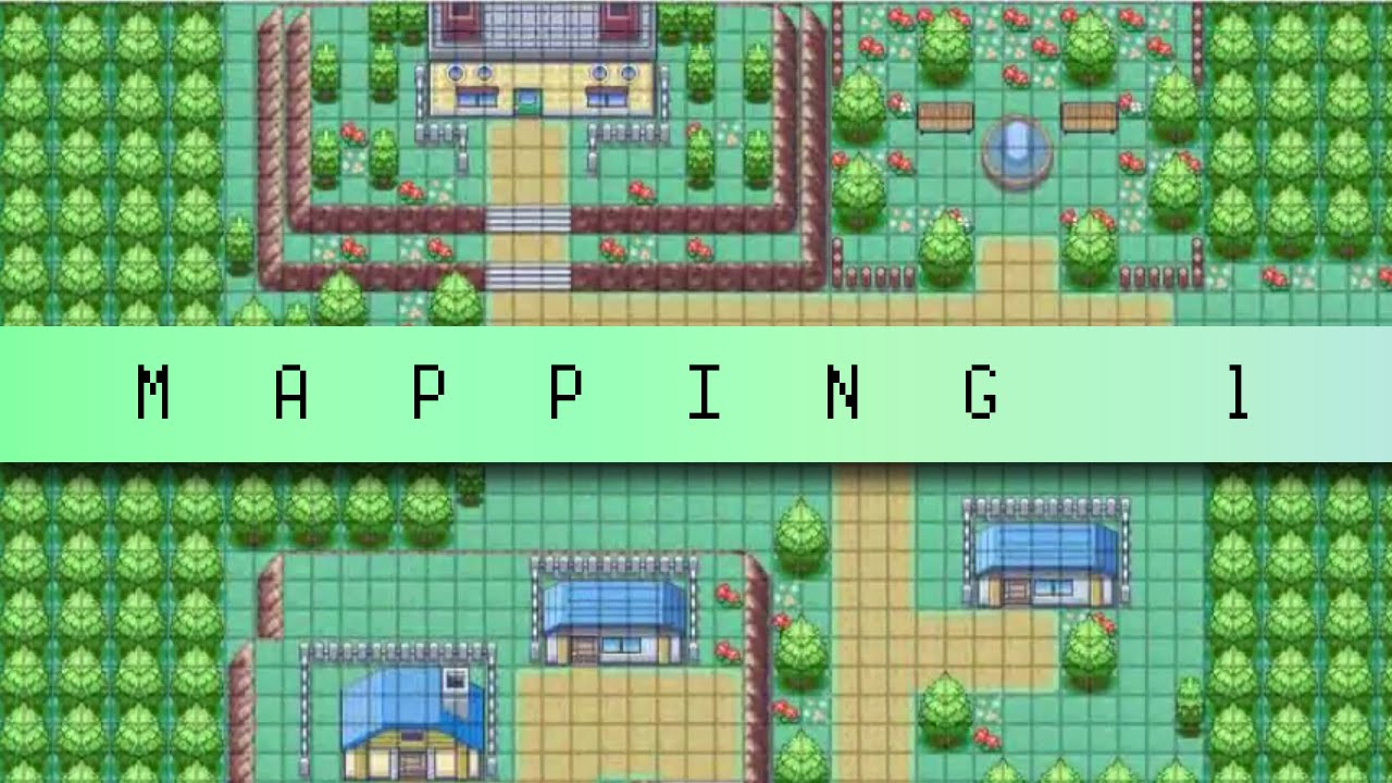 [Pokemon Mapping] [#1] Mapping the first town (Time Lapse)