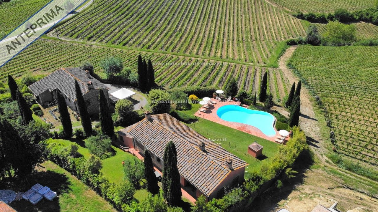 Ag. Imm. TOGNAZZI propone in VENDITA a CERTALDO Azienda Agrituristica situata sulla colline tra...
