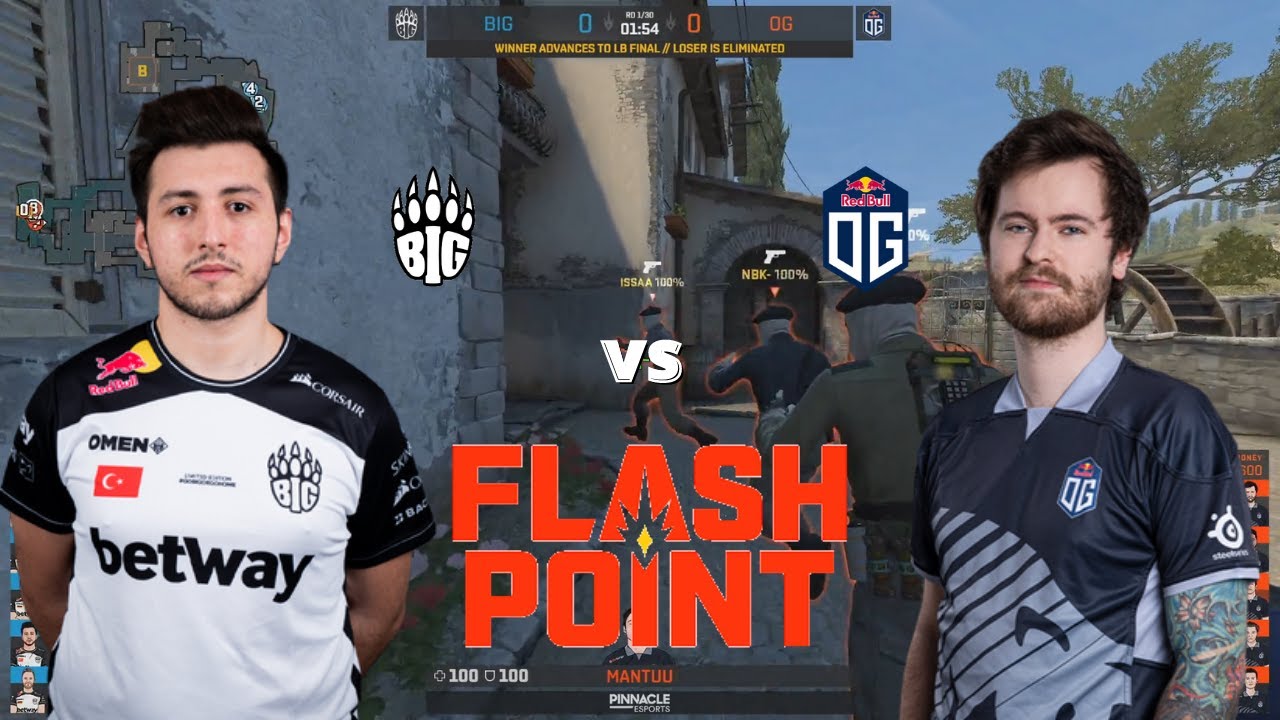BIG vs OG - INFERNO map 1 - Flashpoint 2
