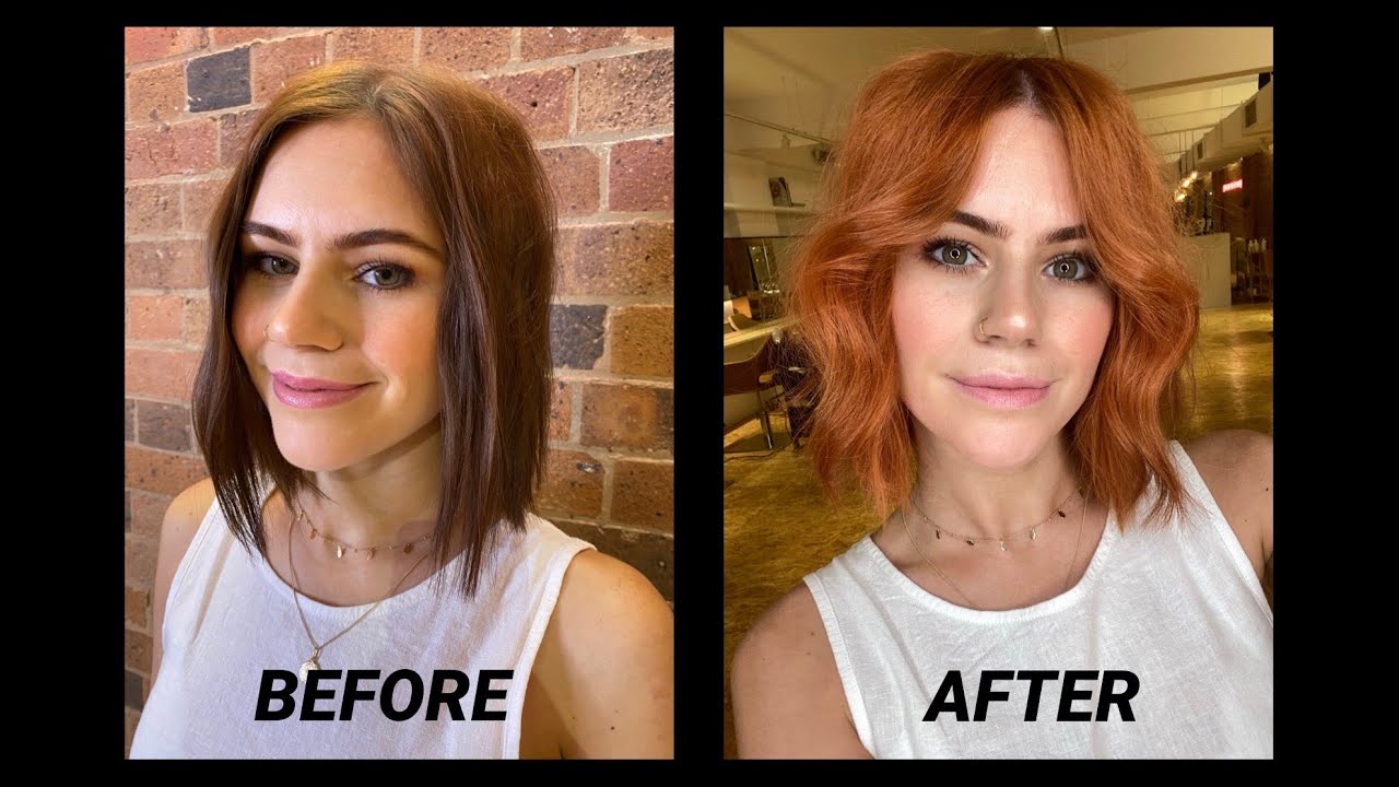 Brunette to Copper Hair Colour Transformation | RIXON HAIR