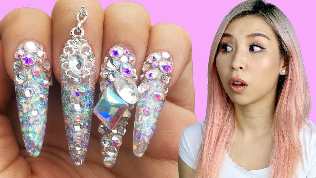 I Tried Extreme Japanese Nail Art! | Tina Tries It