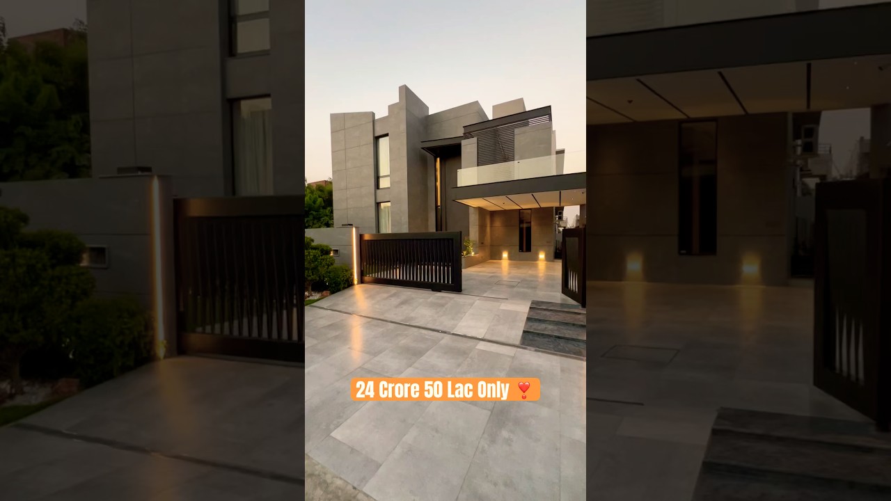 1 kanal Corner House For sale in DHA Lahore For Visit Plz call 📞 03004353456