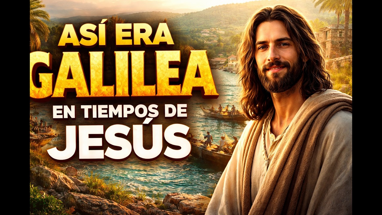 Galilea en tiempos de Jesús: la vida real que cambió la historia | historia real bíblica