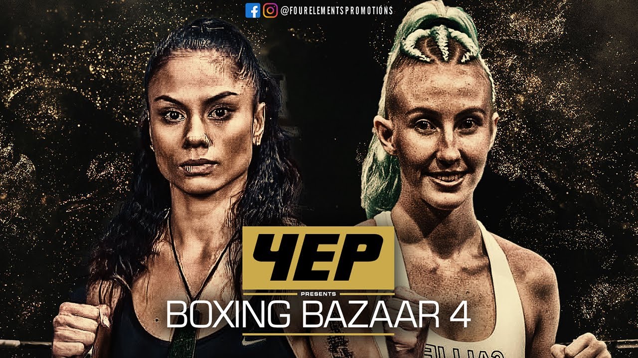 4EP Boxing Bazaar 4 - Mariah Turner Vs Callie Ryan