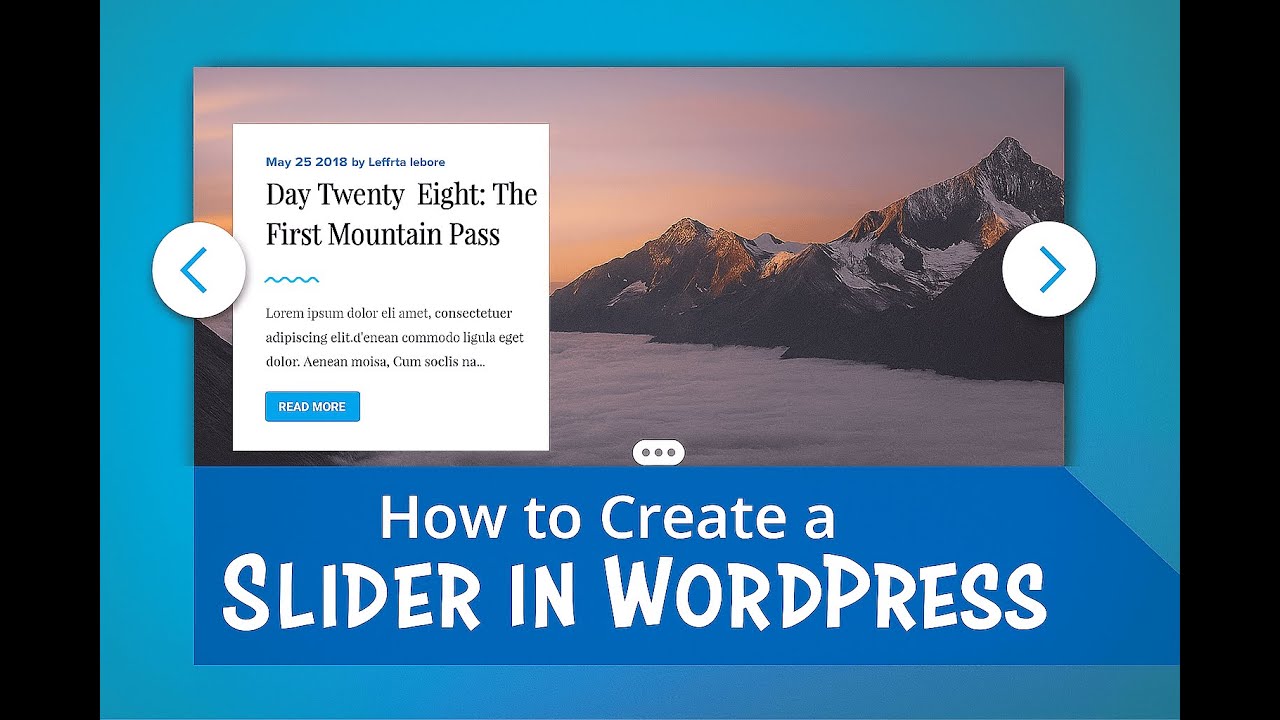 How to Create a Slider in WordPress | Easy WordPress Slider Tutorial (No Coding Needed)