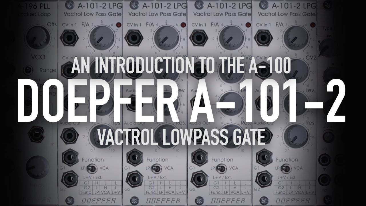 Doepfer A-101-2 LPG Vactrol Lowpas Gate