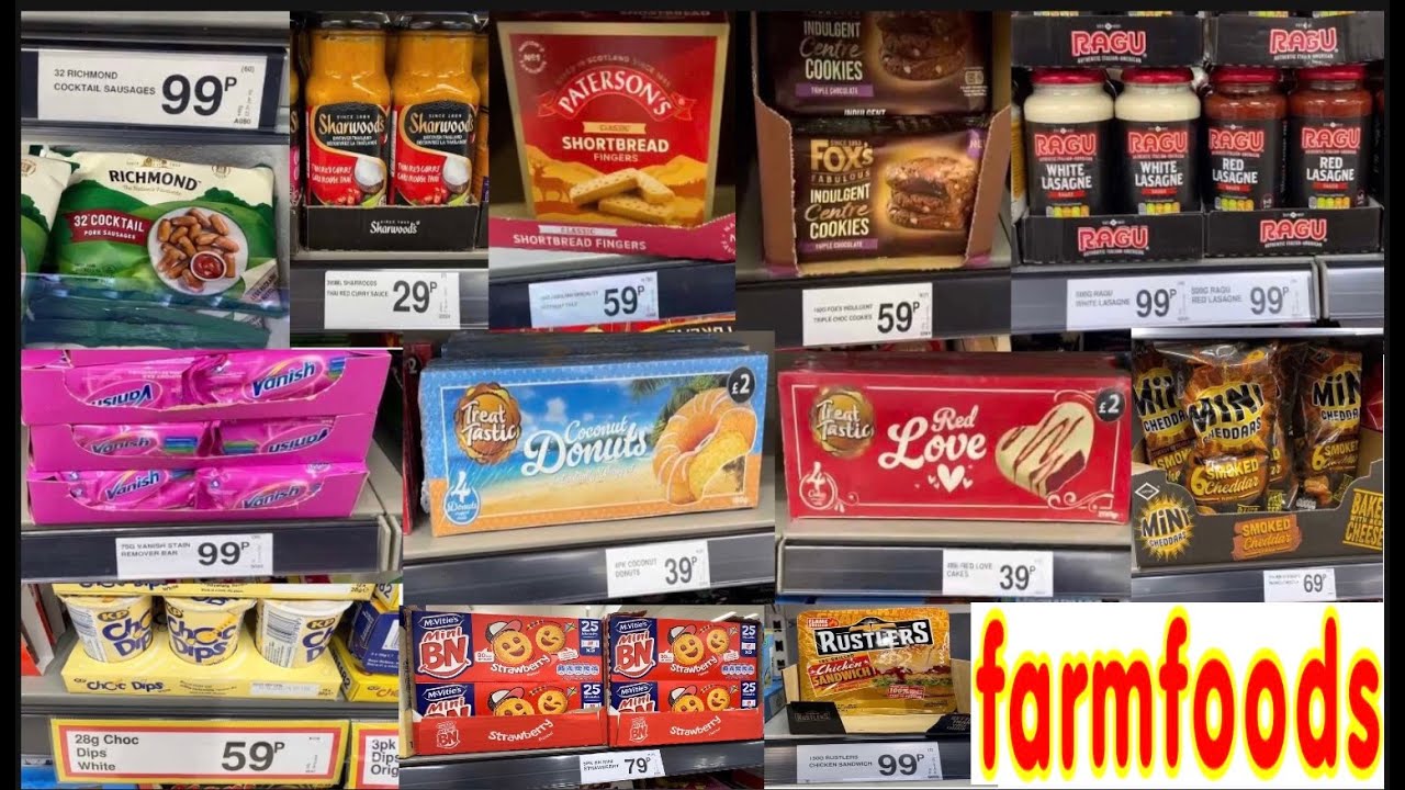 FARMFOODS BARGAINS 🛒