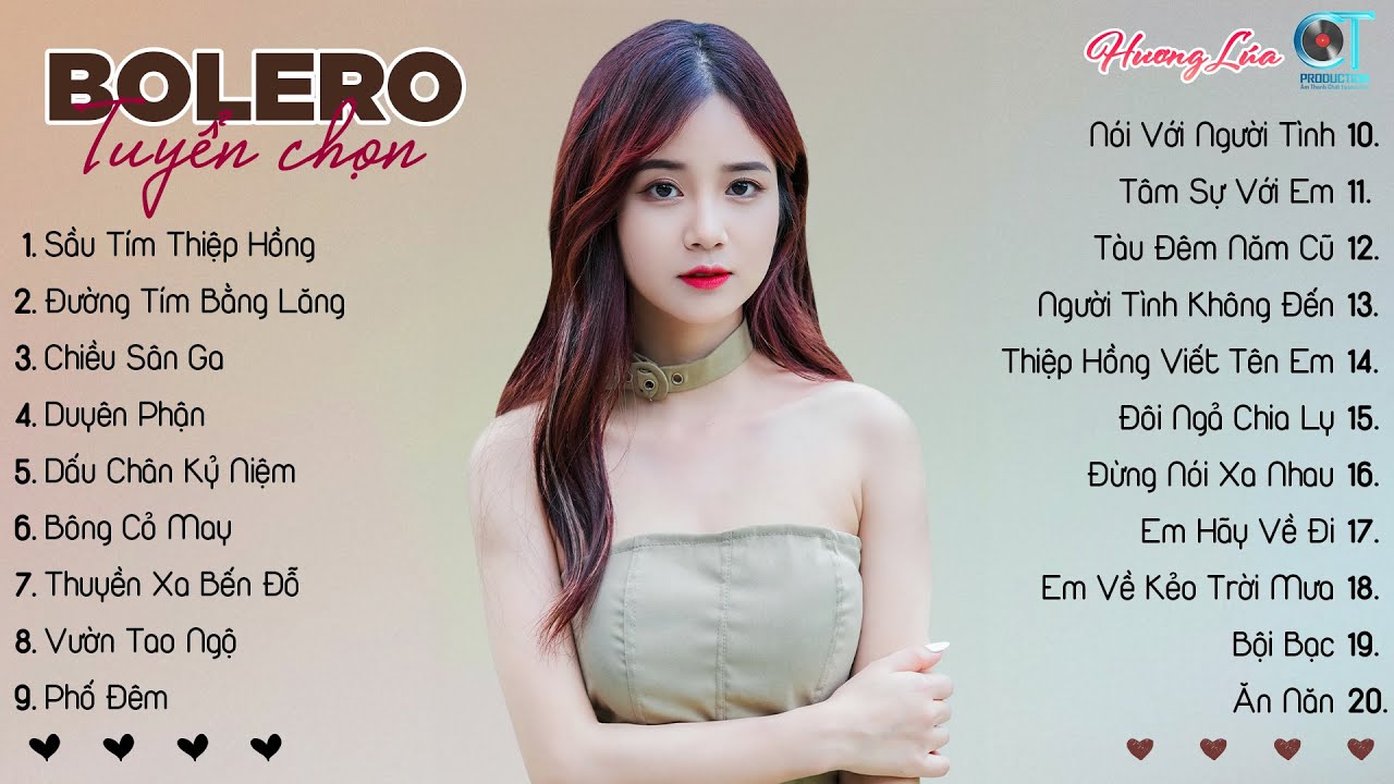 Nhạc Trữ Tình Bolero 2025 - LK SẦU TÍM THIỆP HỒNG x ĐƯỜNG TÍM BẰNG LĂNG ♪ Tình Ca Nhạc Vàng Hay Nhất