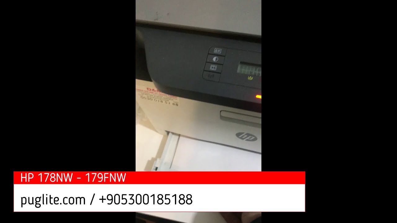 HP 178NW   179FNW Yazıcı Reset