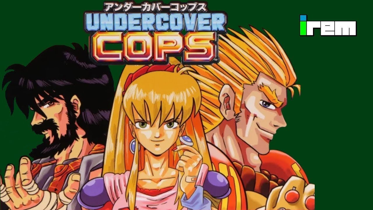 Undercover Cops Arcade Full Game Gameplay Walkthrough 3 Players Coop No Commentary