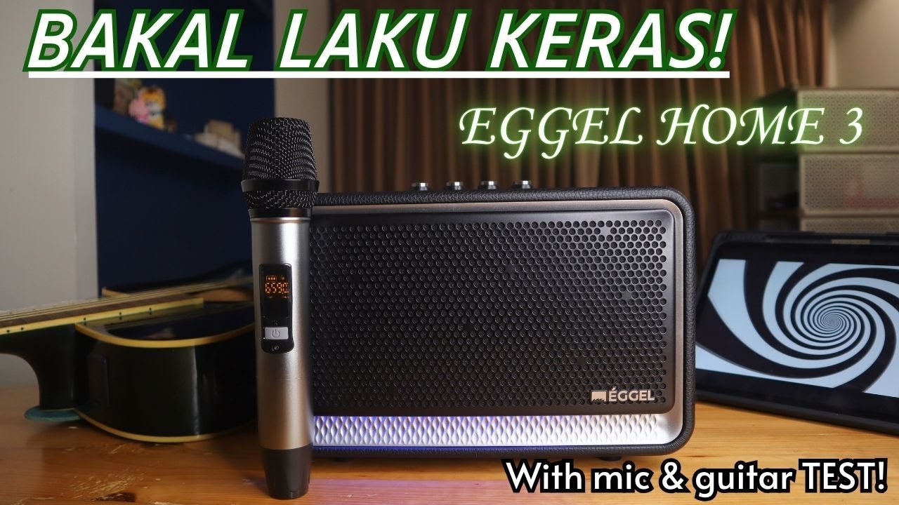 1 Jutaan SIAP KARAOKE! EGGEL HOME 3 Long Term REVIEW (3 Minggu) & Comparison with Mic & Guitar Test