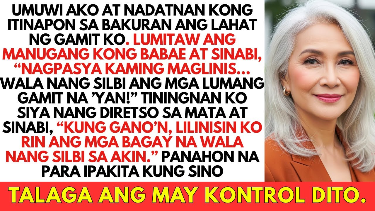 Manugang Ko, Itinapon ang Gamit Ko “Basura!”… Pero Ipinakita Ko ang Tunay na Boss!