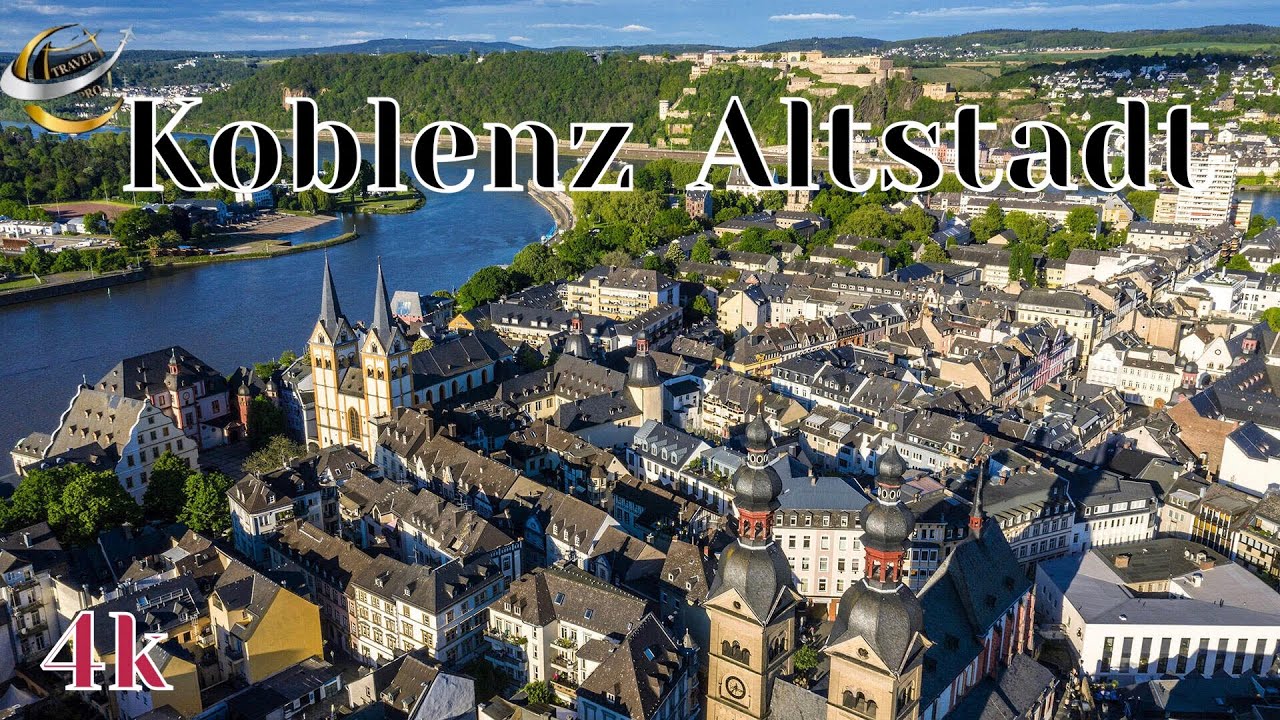 Koblenz Altstadt _ Germany City 2024 Walking Deutschland Tour 4K / 60fps _HDR