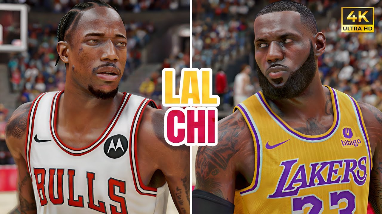 LAKERS vs BULLS (PS5) - NBA 2K24 [4K UHD]