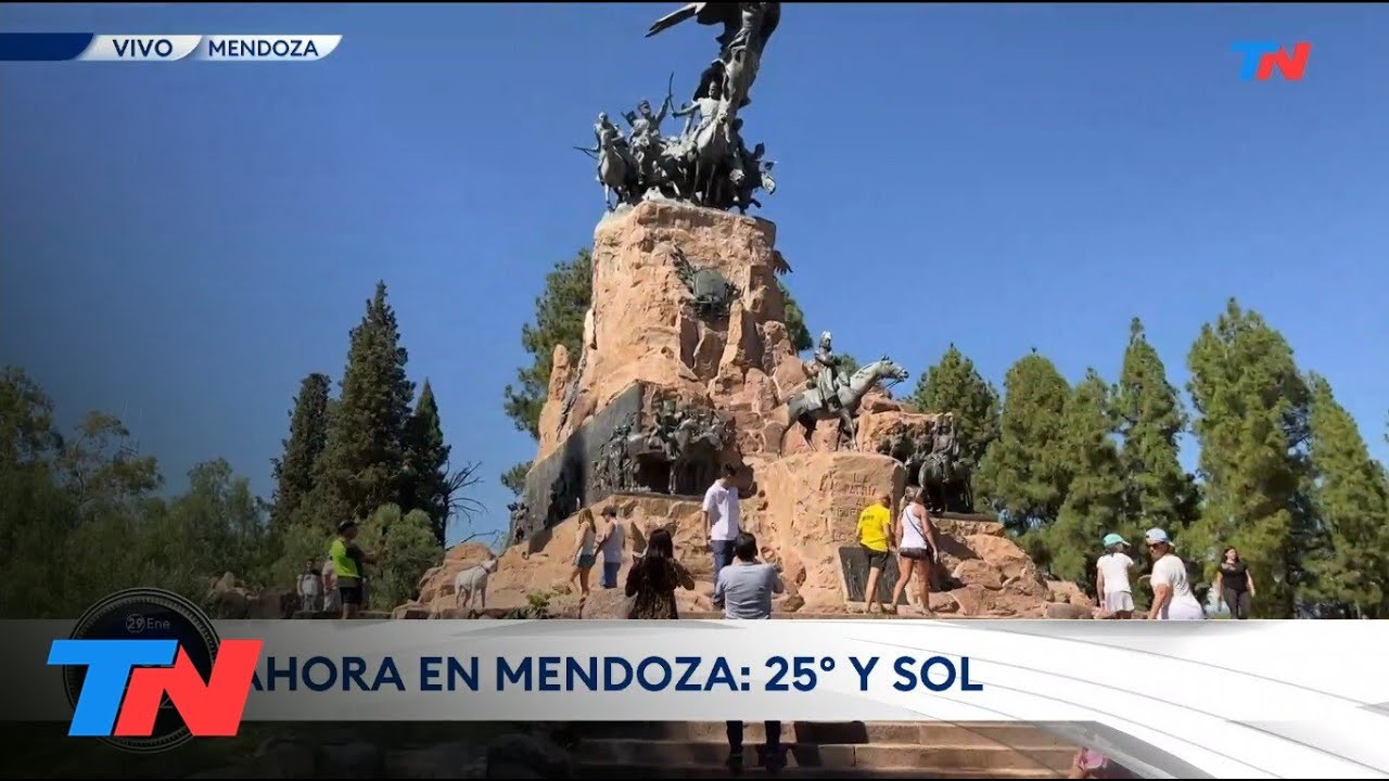 VACACIONES EN MENDOZA I TN en el Cerro de la Gloria