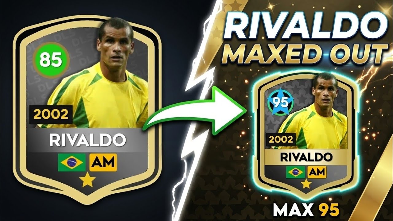 RIVALDO 85 (AM) MAXED OUT IN DLS 26| RIVALDO FULL UPGRADE IN DLS 26|
