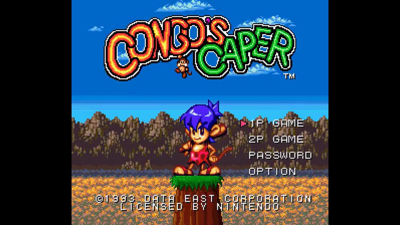 SNES Longplay [106] Congo's Caper (US)