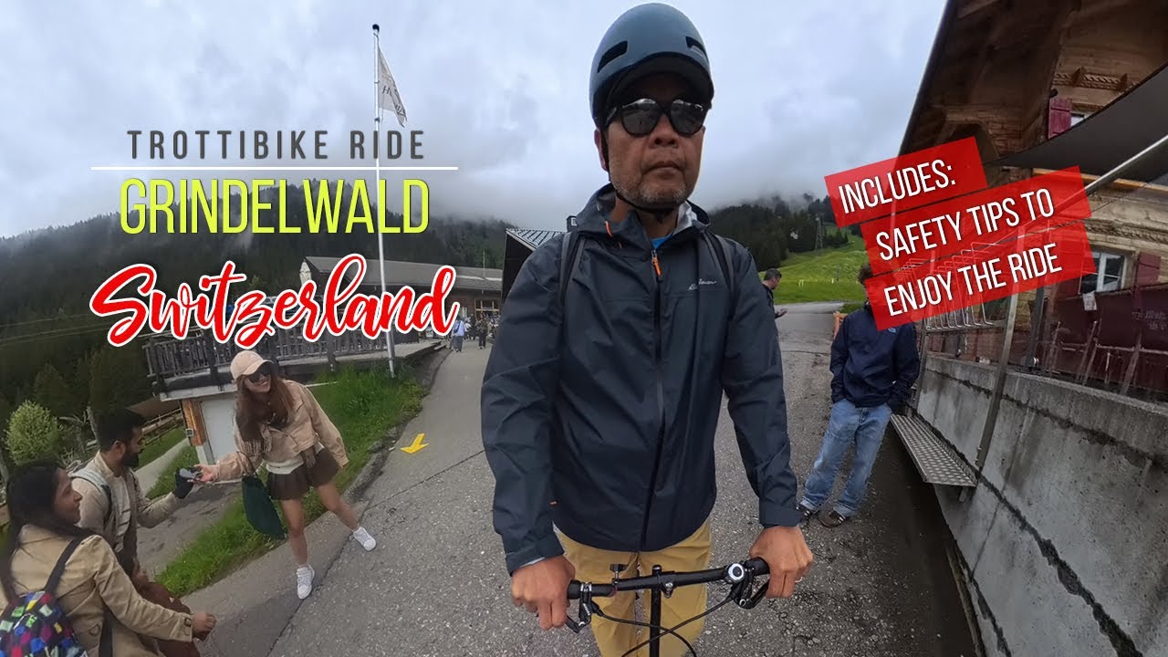 Trottibike Ride at Grindelwald, Switzerland 🇨🇭  | Stunning Swiss Alps Ride + Safety Tips
