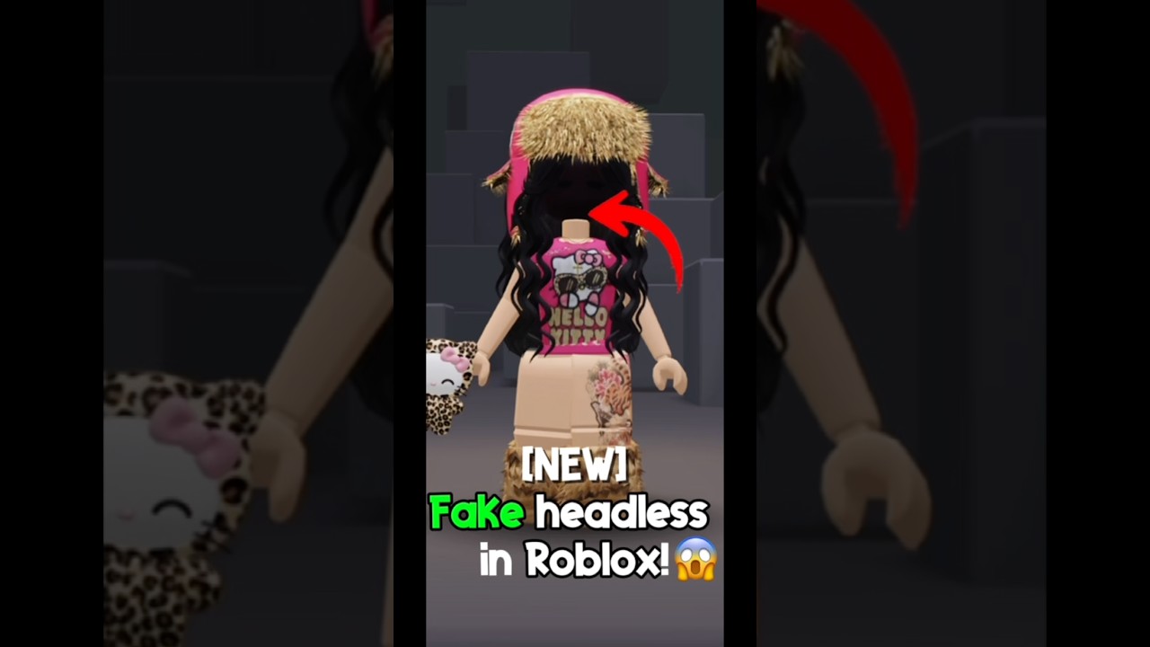 [НОВИНКА] Туториал: Фейк-безголовый в Roblox 2026! #безголовый #roblox