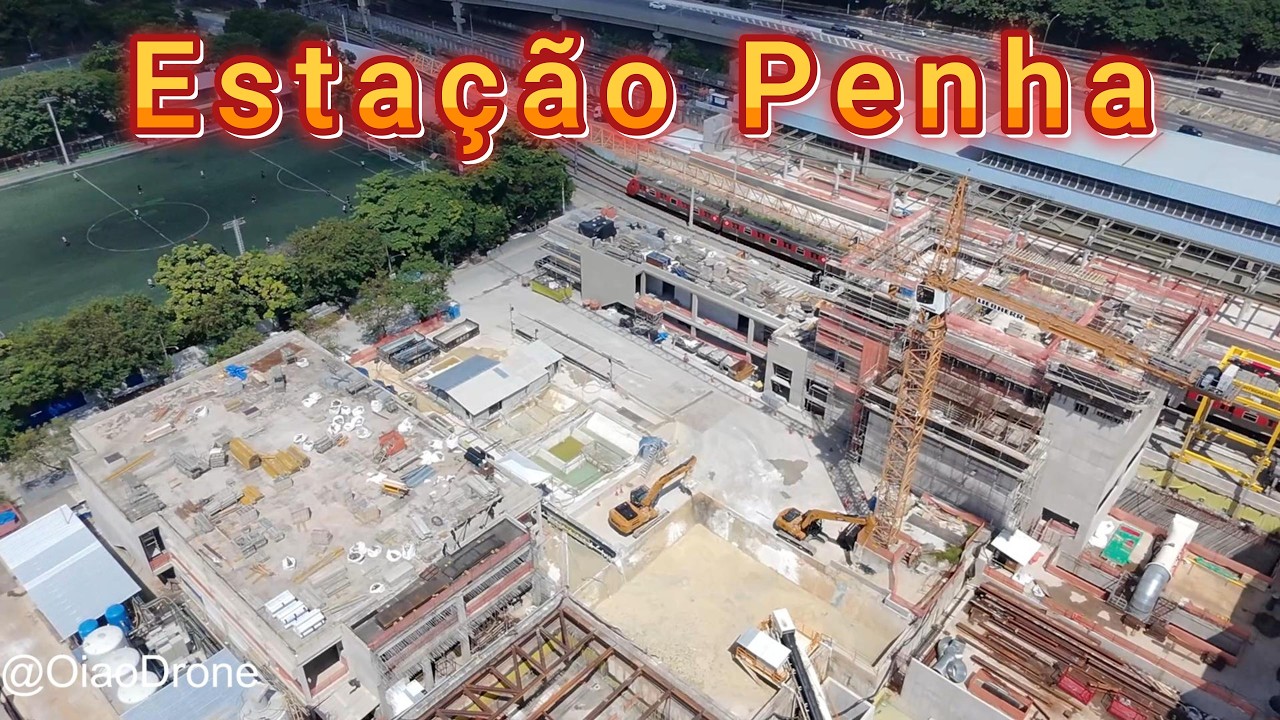 Obras Estação Penha do metro
