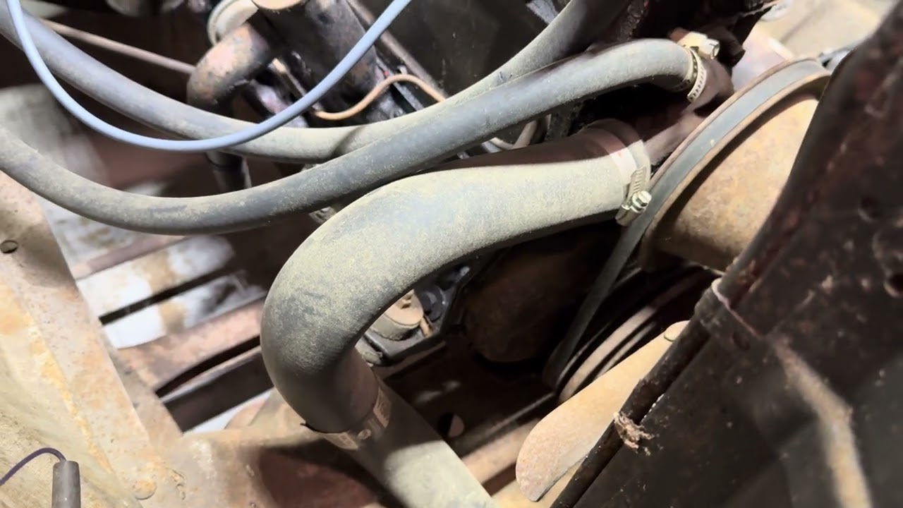 1955 Chevy backfired and now runs terrible. 