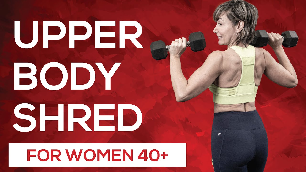 20-Minute Upper Body Workout with Dumbbells for Women Over 40