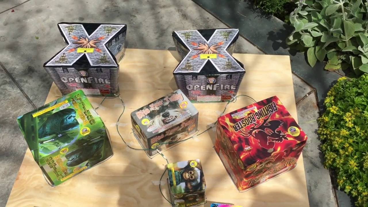 2016 Firework Finale Board