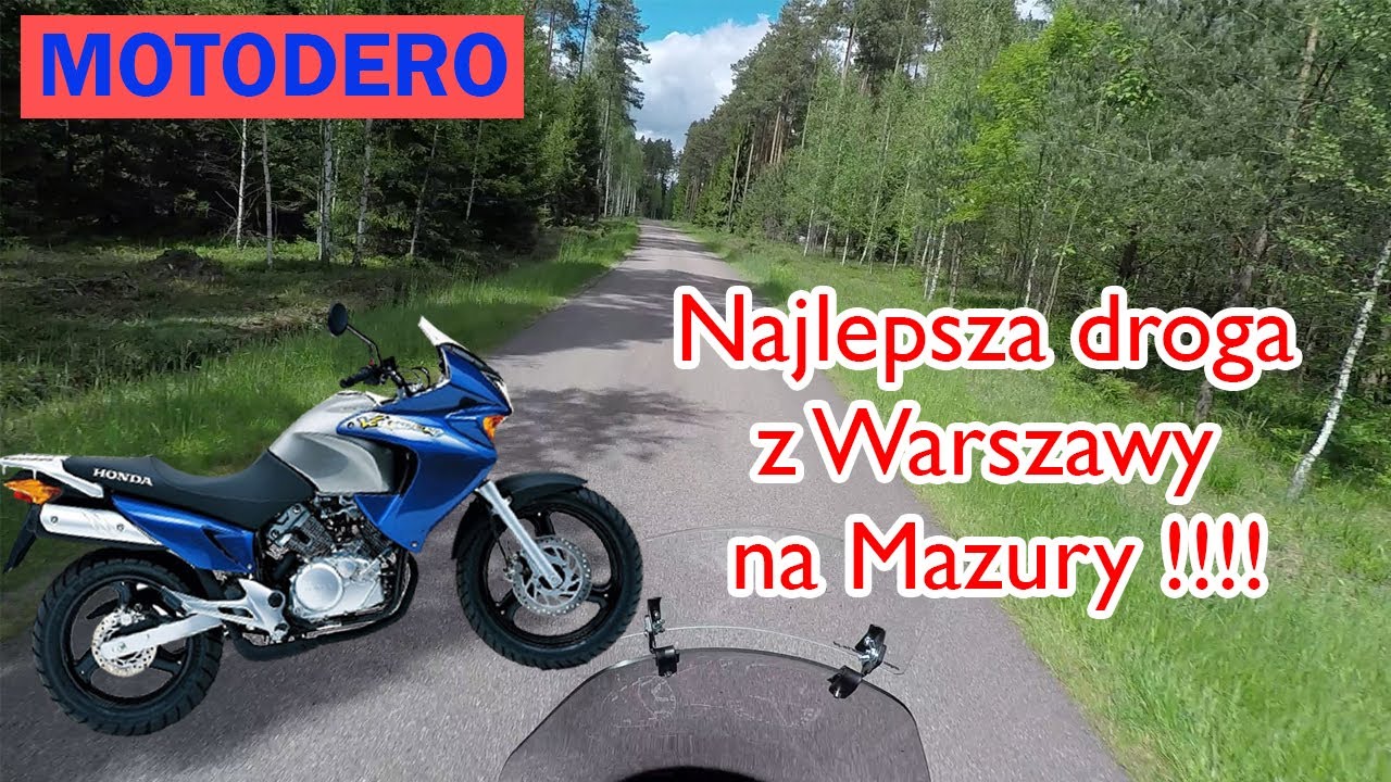 Jak dojechać 125-tką na Mazury?