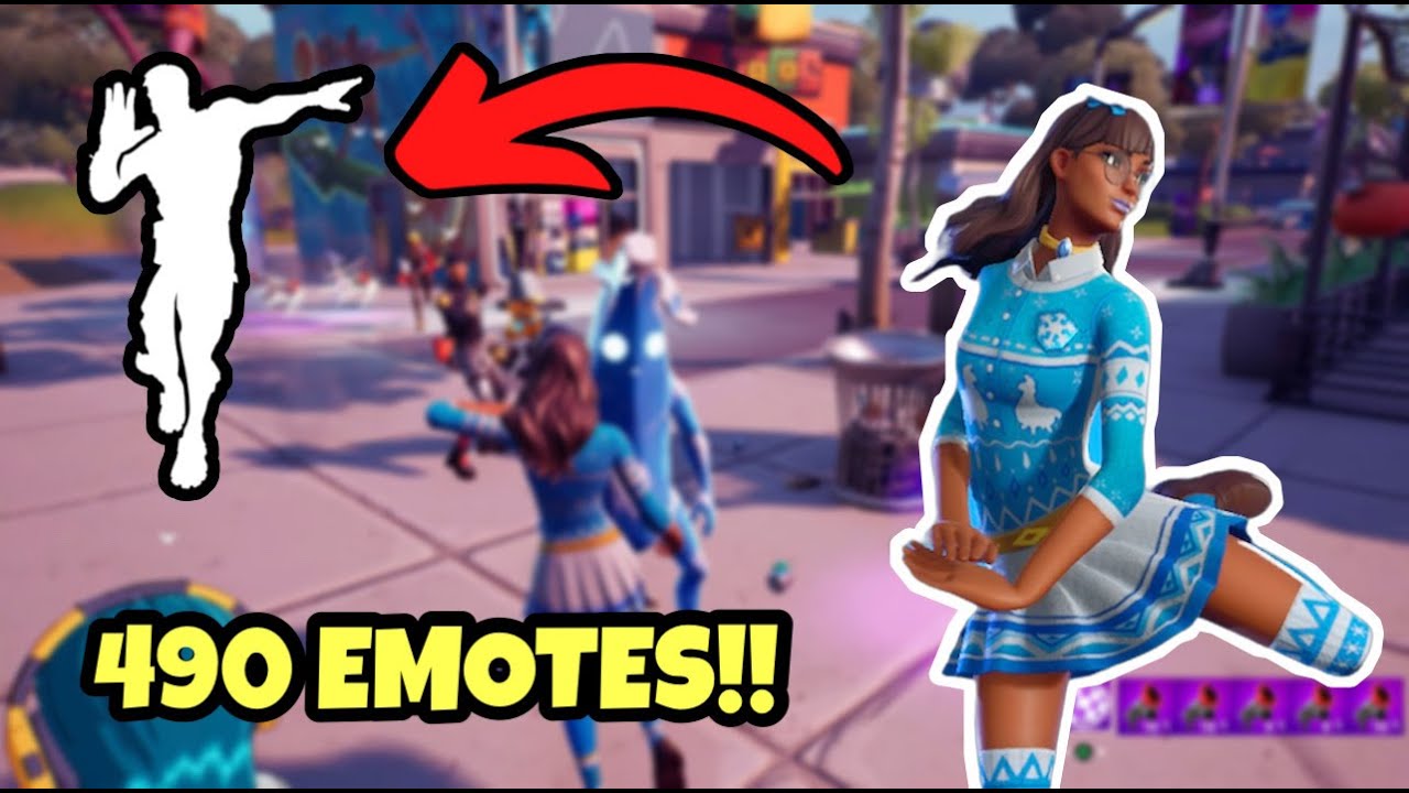 Dancing JITTERBUG To Everyone In Party Royale With Blizzabelle Skin *EMOTE BATTLES*