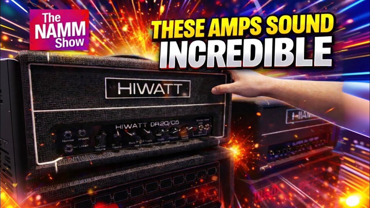 Выставка оборудования NAMM 2026 | Усилители HiWatt и акустические системы WEM