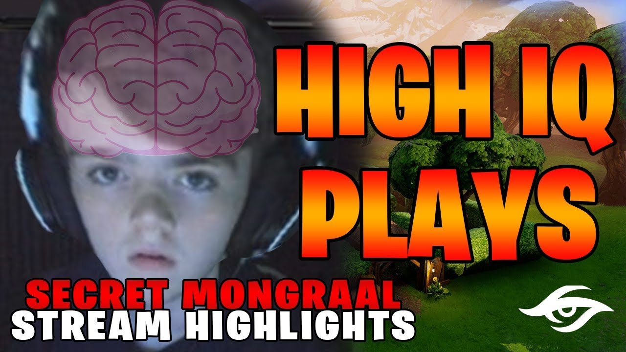 HIGH IQ PLAYS // Secret Mongraal Stream Highlights #5 | Fortnite