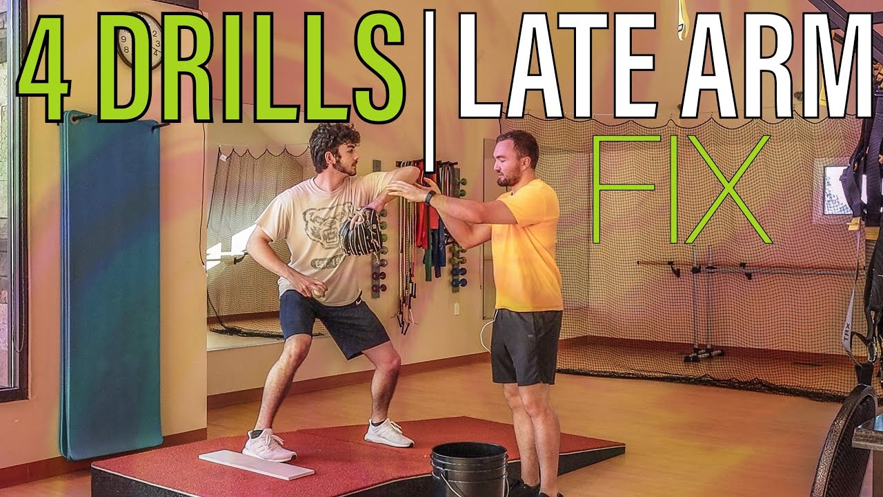 4 Ways to Fix a Late Arm in Pitching | How to Fix a Late Arm