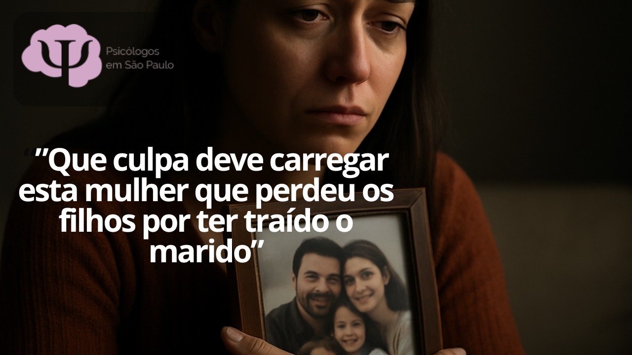 A culpa é dela? Traição, perda e o veredito da sociedade.
