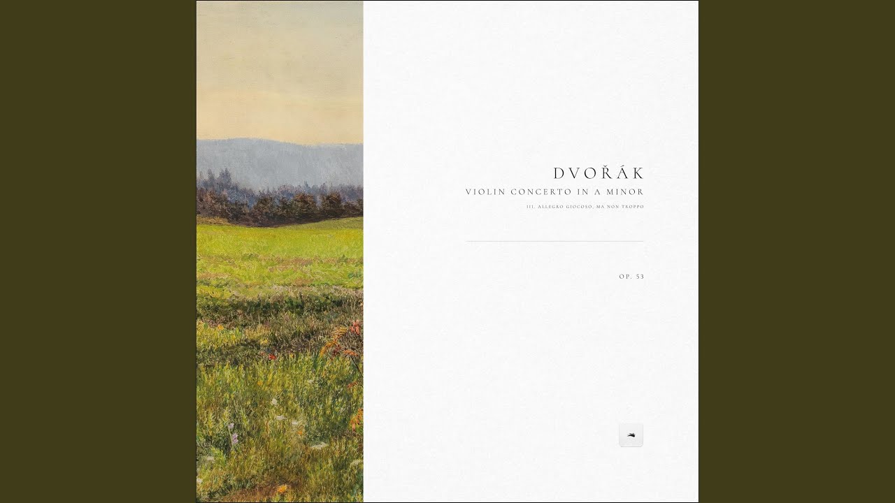 Violin Concerto in A Minor, Op. 53: III. Allegro giocoso, ma non troppo (Live)