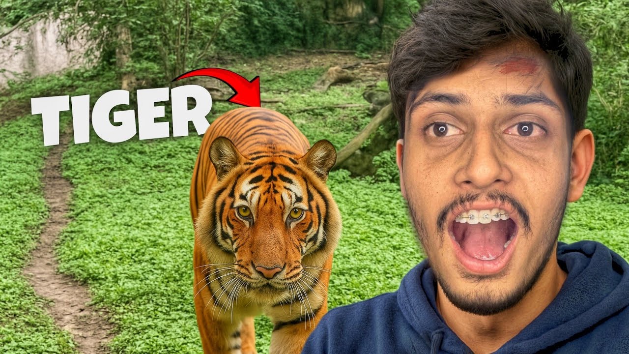 Itna kareeb tiger ?! 😱🐅🔥Aaj Tak aisa kabhi nahi dekha 