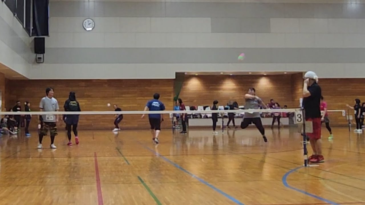 新春ミニテニス大会🎾藤内竹内ペア対高橋方喰ペア✨