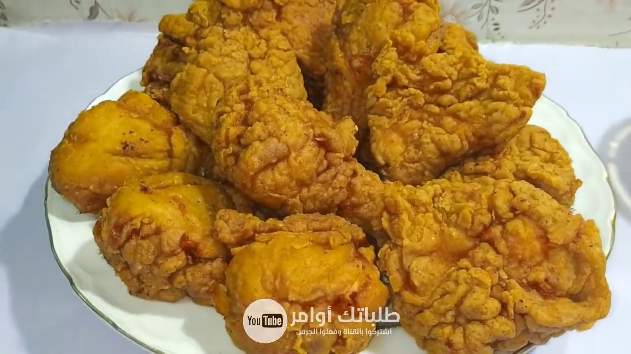 وداعا لشراء دجاج كنتاكي هنعمله في البيت وتحدي تسوية صح و قرمشة صح مع سلطة الكول سلو الاصلية