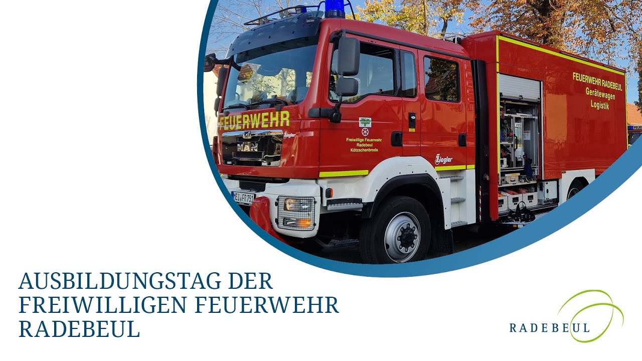 Ausbildungstag der Freiwilligen Feuerwehr Radebeul