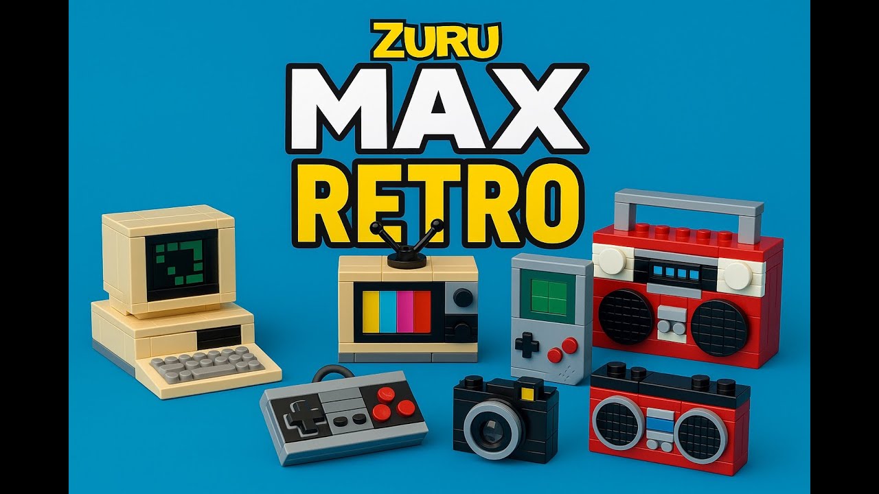 These Tiny Blocks Hide a Retro Secret… 😲 | ZURU MAX RETRO Mystery Build!