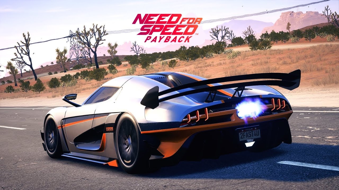 Need For Speed Payback | Koenigsegg Regera Insane Top Speed Race Around the Map! - PS4 Gameplay