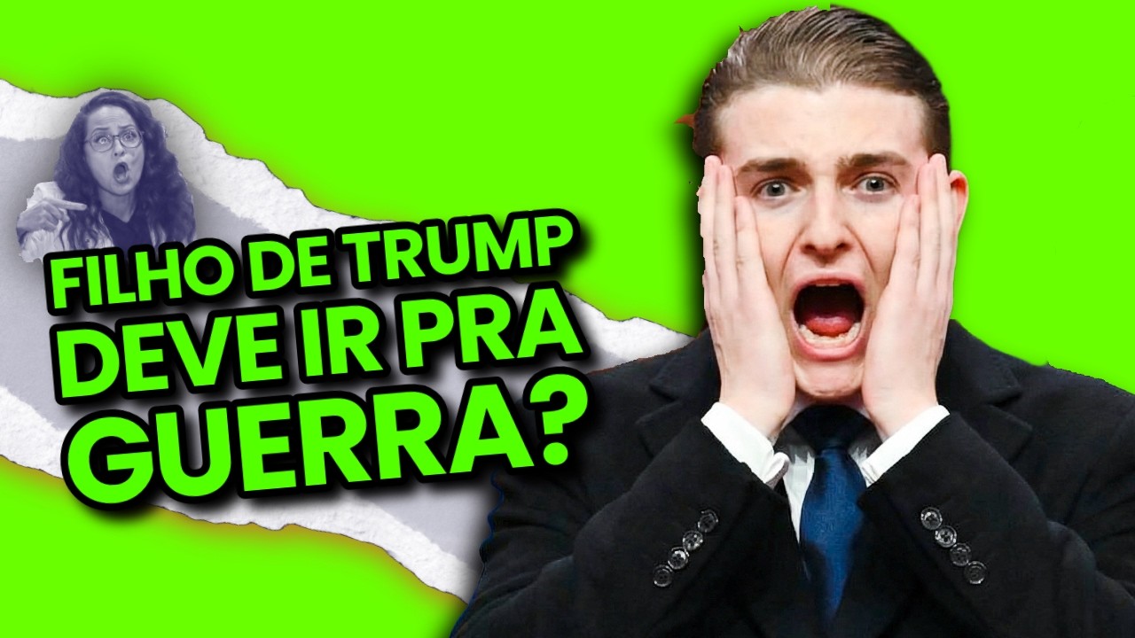 Povo Americano Exige que Filho Mais Novo de Trump Vá pra Guerra, Entenda