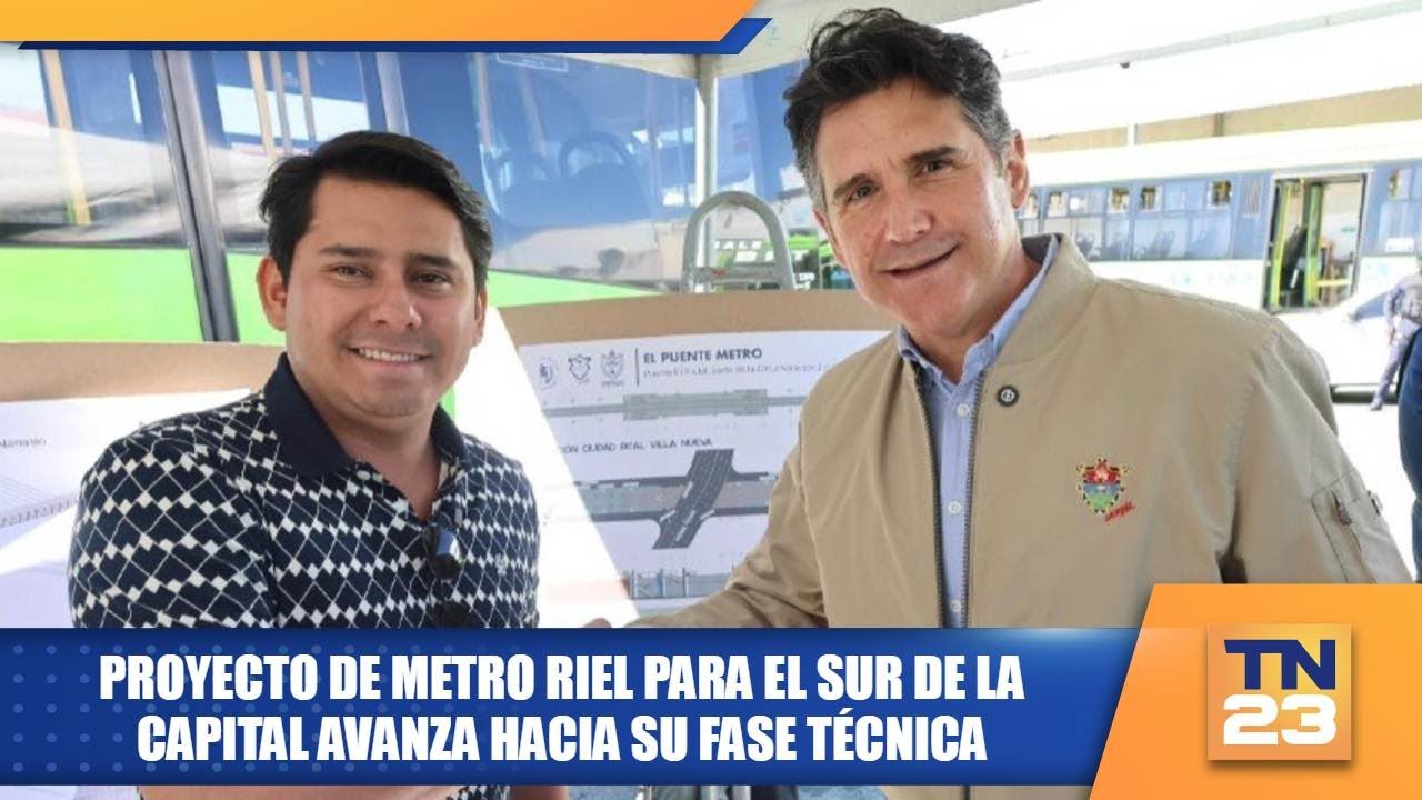 Proyecto de metro riel para el sur de la capital avanza hacia su fase técnica