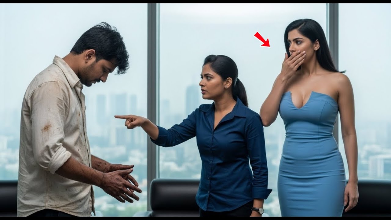 सुंदर CEO तब हैरान रह गई जब इंटरव्यू में गंदे तेल से भरे हाथों वाले उम्मीदवार को HR ने अपमानित किया