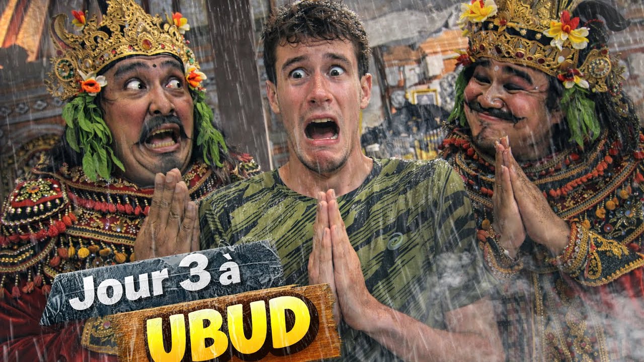 JOUR 3 - UBUD ENTRE DANSE BALINAISE ET PLUIE ￼TORRENTIELLE ￼