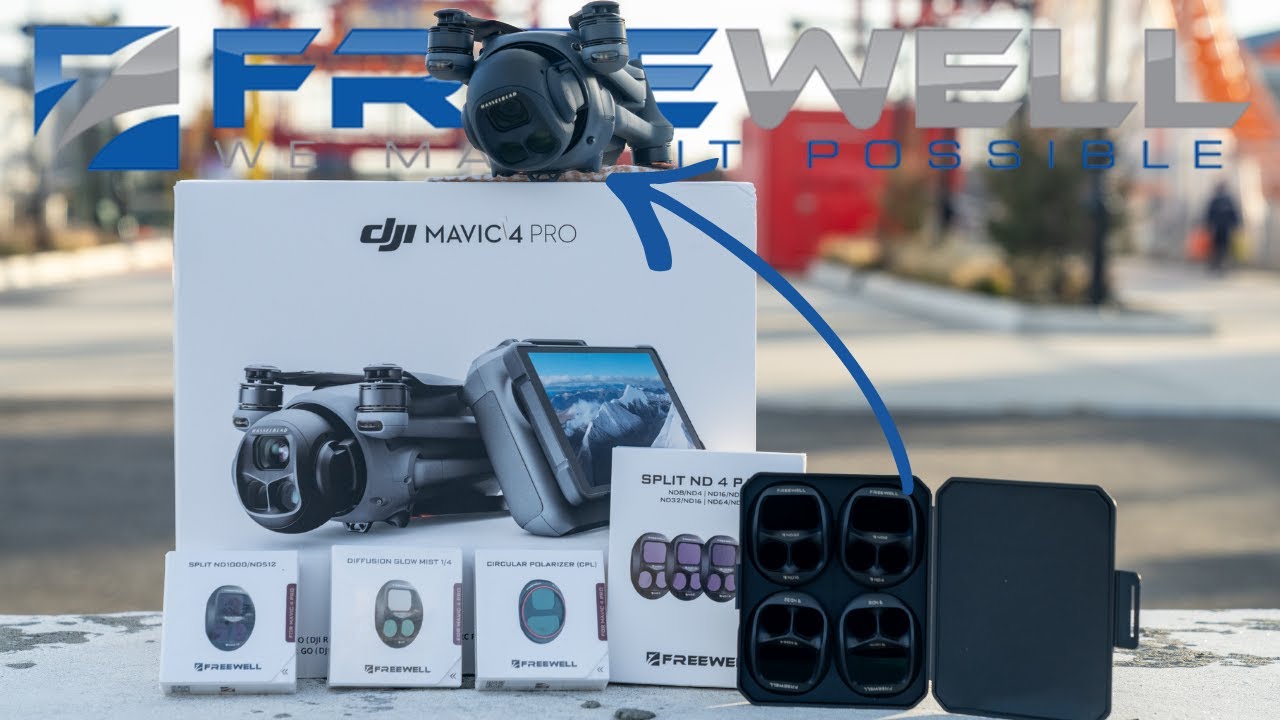 Я не летал на своем Mavic 4 Pro, пока не установил вот это — раздельные ND-фильтры Freewell.