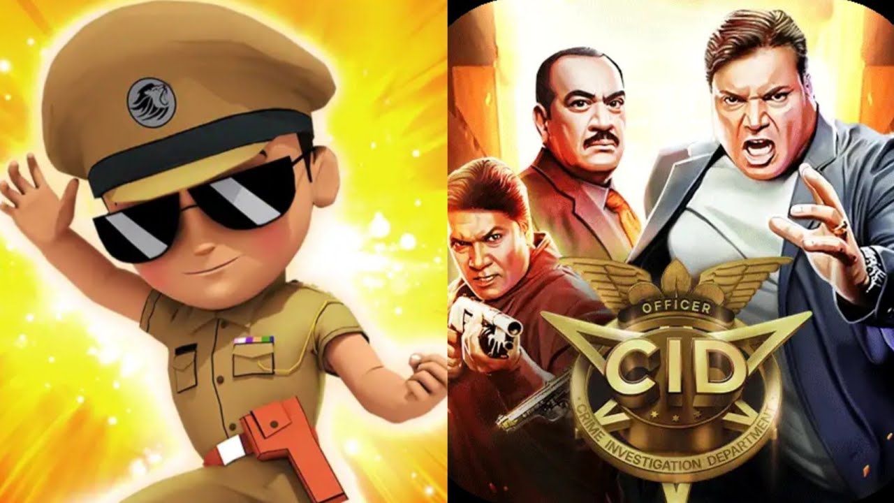 Little Singham VS CID Heroes Run Gameplay Android,iOS New Update