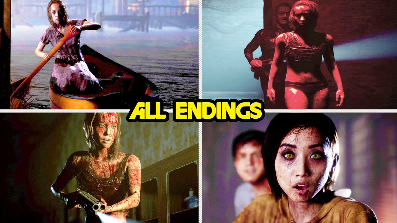 The Quarry - ALL ENDINGS (Good Ending, Bad Ending, True Ending & Secret Ending)